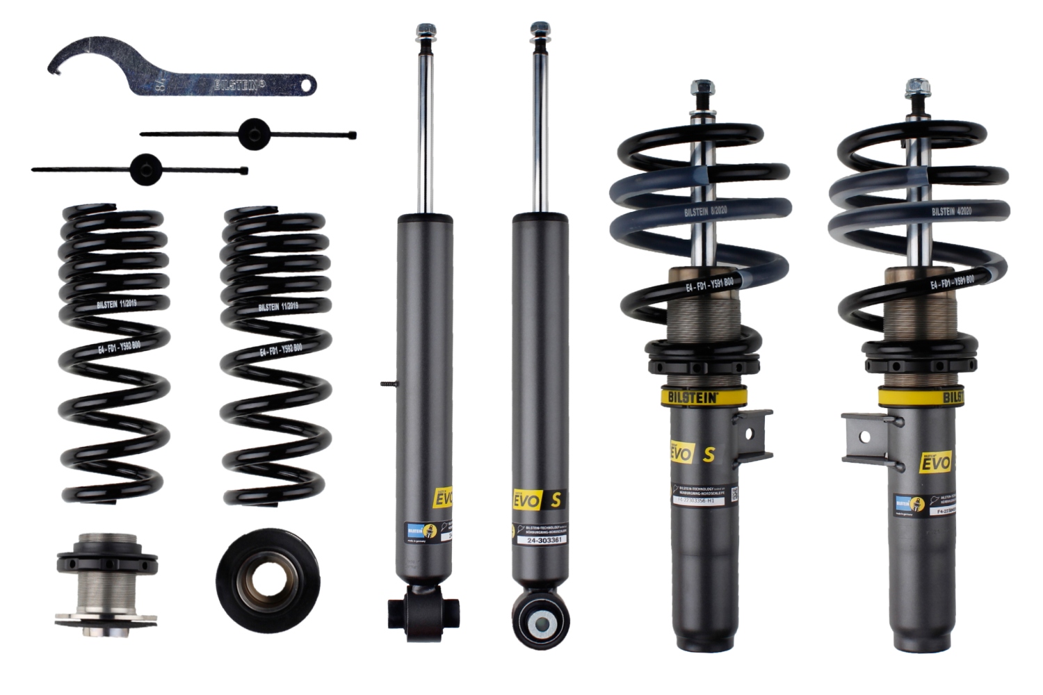 Bilstein BMW G20, G21, G28, G22 Hybrid EVO S Coilover