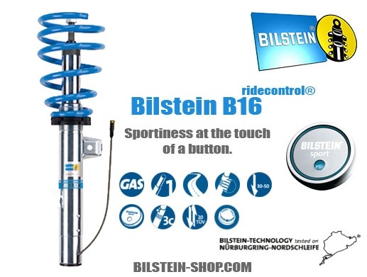 Bilstein Audi A3 (8P1) 2.0 TFSi B16 ridecontrol Shock Absorber