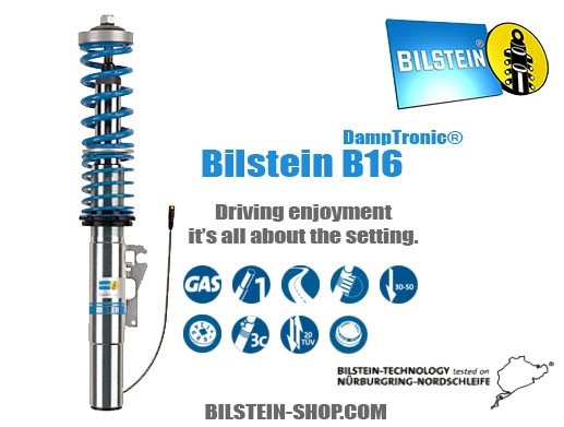 Bilstein Porsche 911 (997) Cabrio 3.8 Turbo S B16 Damptronic Sch